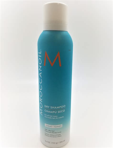 moroccanoil dry shampoo light tones